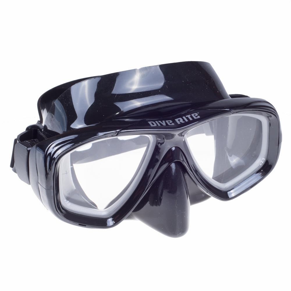 Dive Right Double Lens ES130 diving mask including prescription lenses Prescription Swimming Goggles