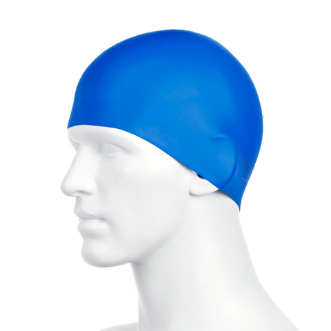 Speedo Adult plain moulded silicone cap