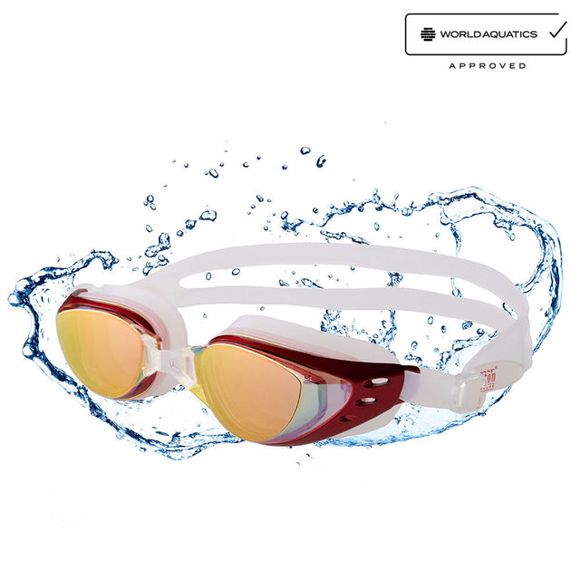 Swimming goggles available with mirrored lenses – Prescription Swimming ...